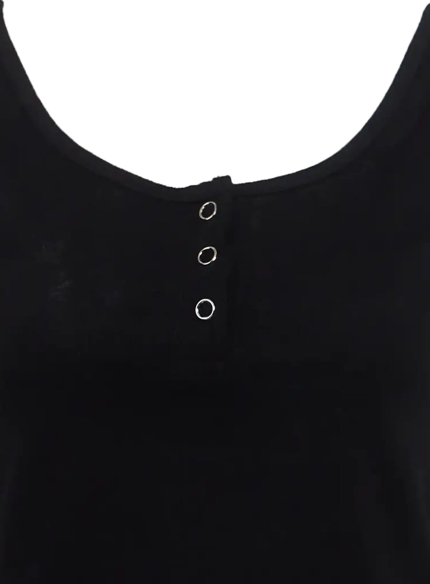 Buttoned Sleeveless Top IC503