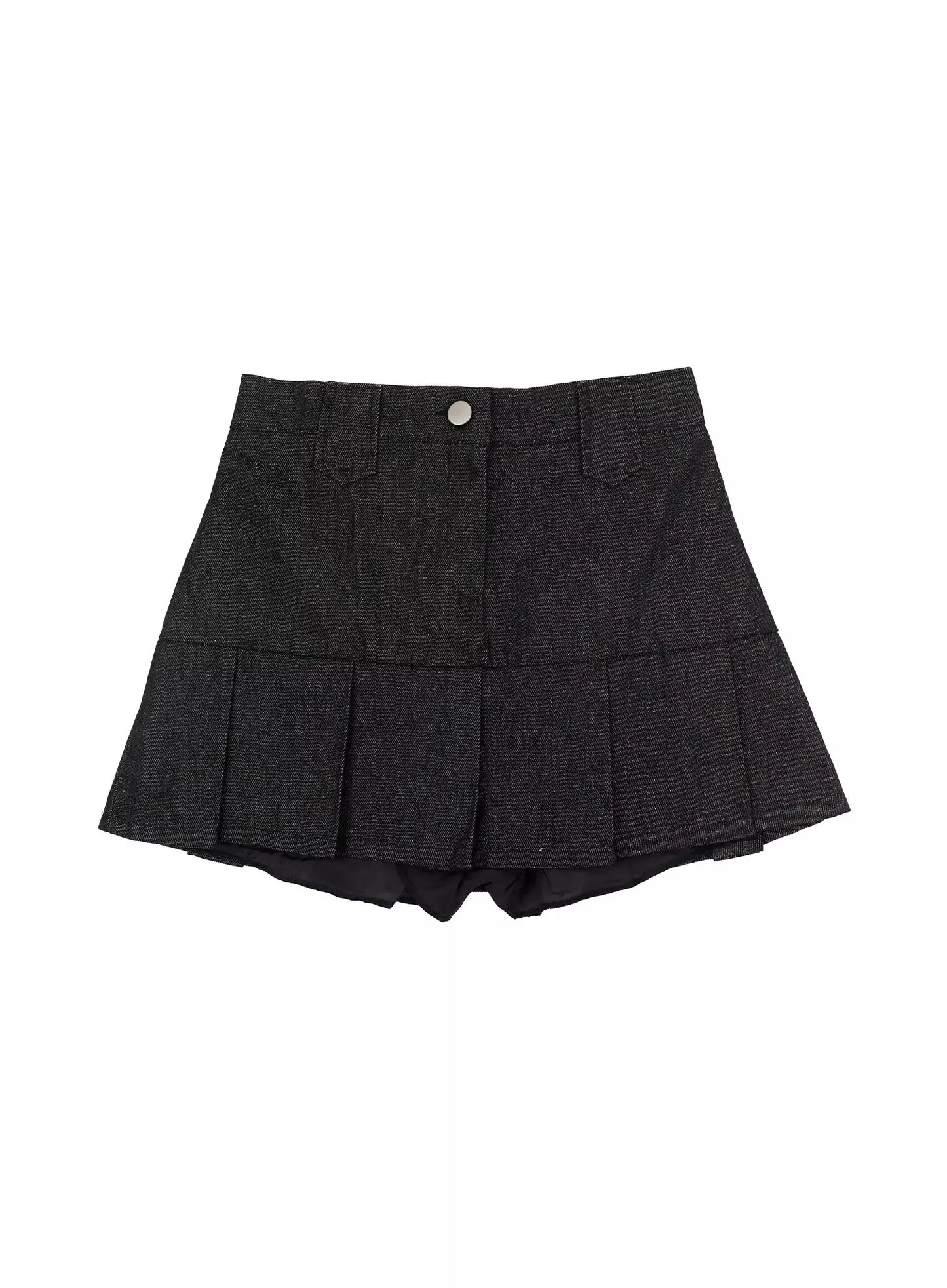 Casual Pleated Mini Skirt IM523