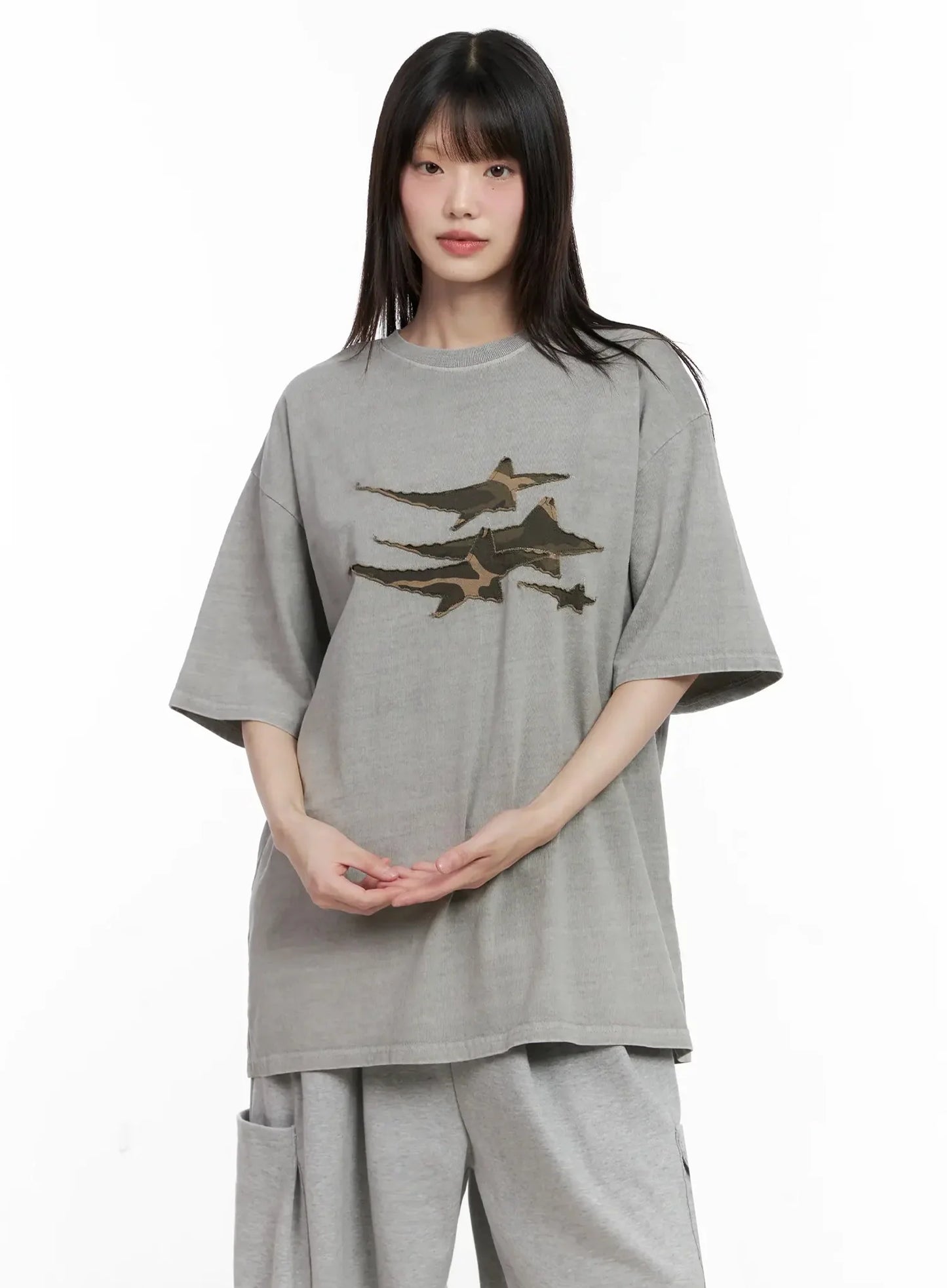 Charcoal Graphic T-Shirt IL531
