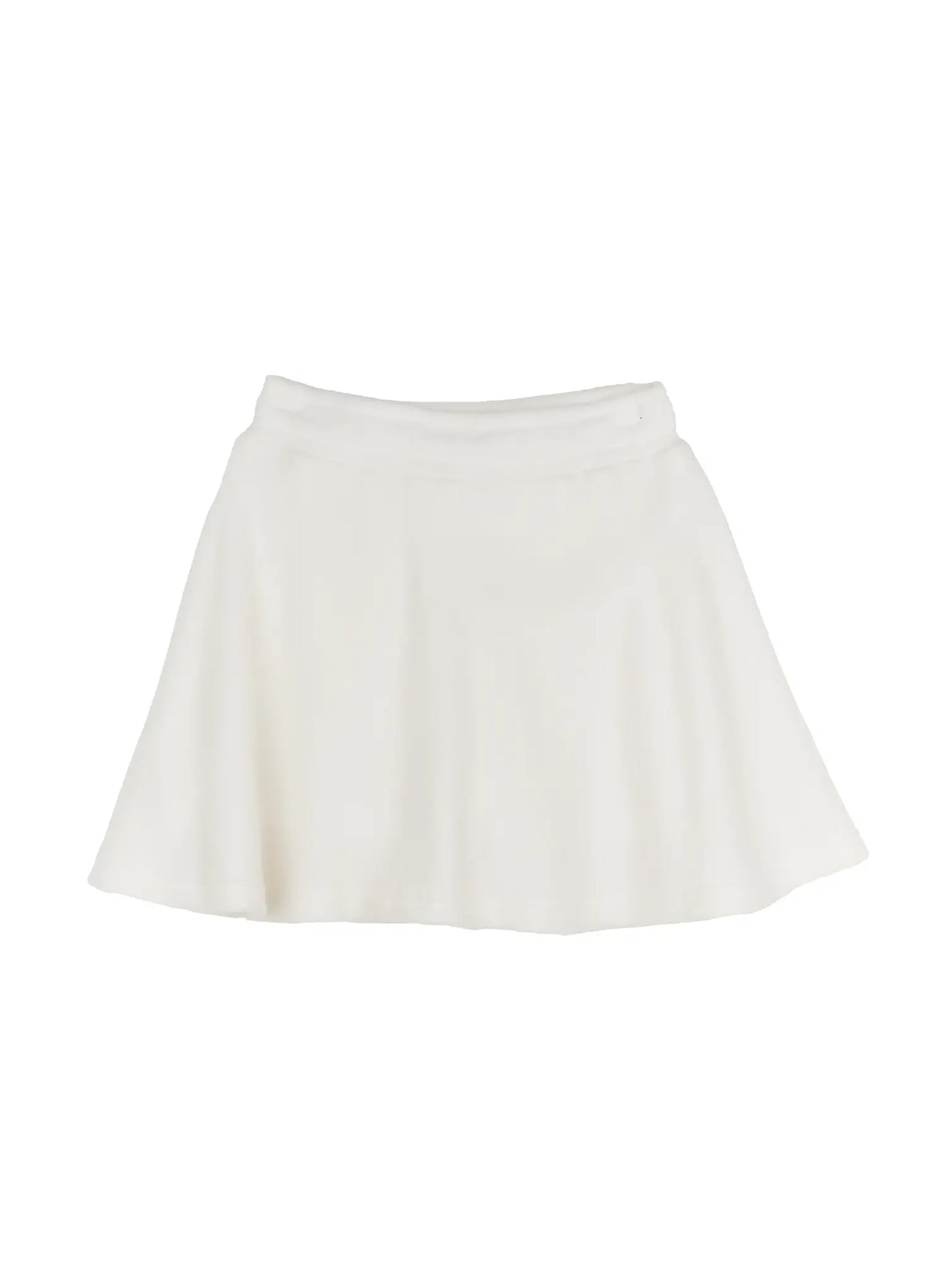 A-Line Fleece-Lined Mini Skirt IJ529