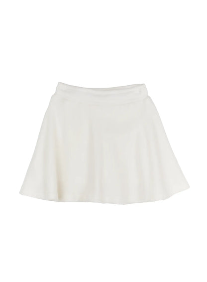 A-Line Fleece-Lined Mini Skirt IJ529