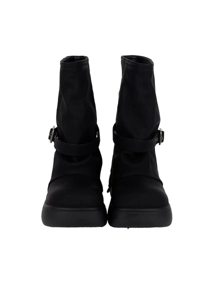 Chunky Platform Mid-Calf Boots IM503