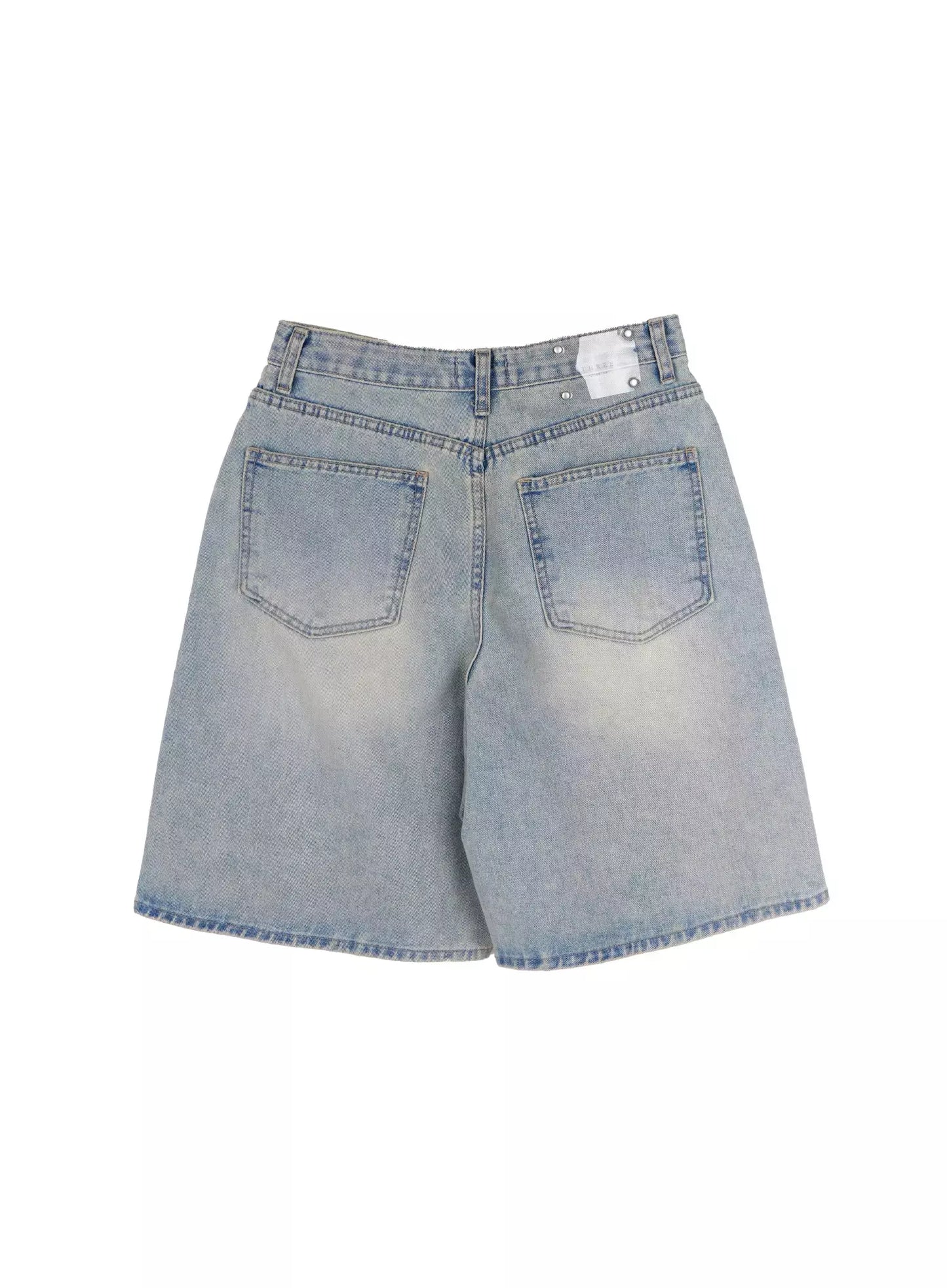 Ali Casual Washed Bermuda Shorts IY525