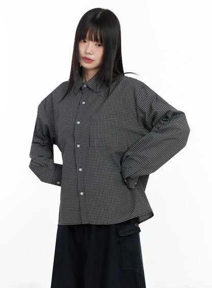 Basic Checkered Shirt IM530