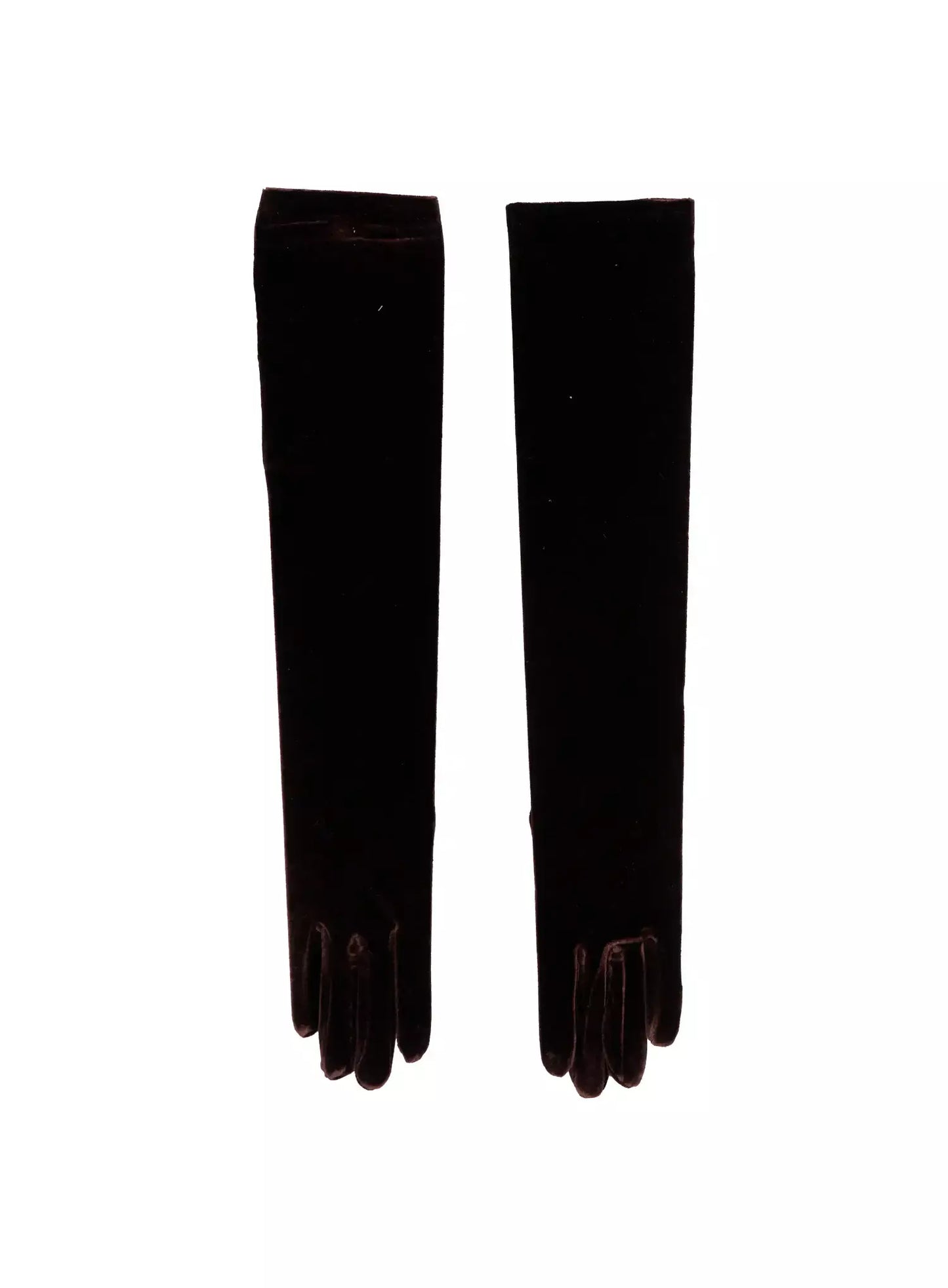 Chic Velvet Long Gloves IN507