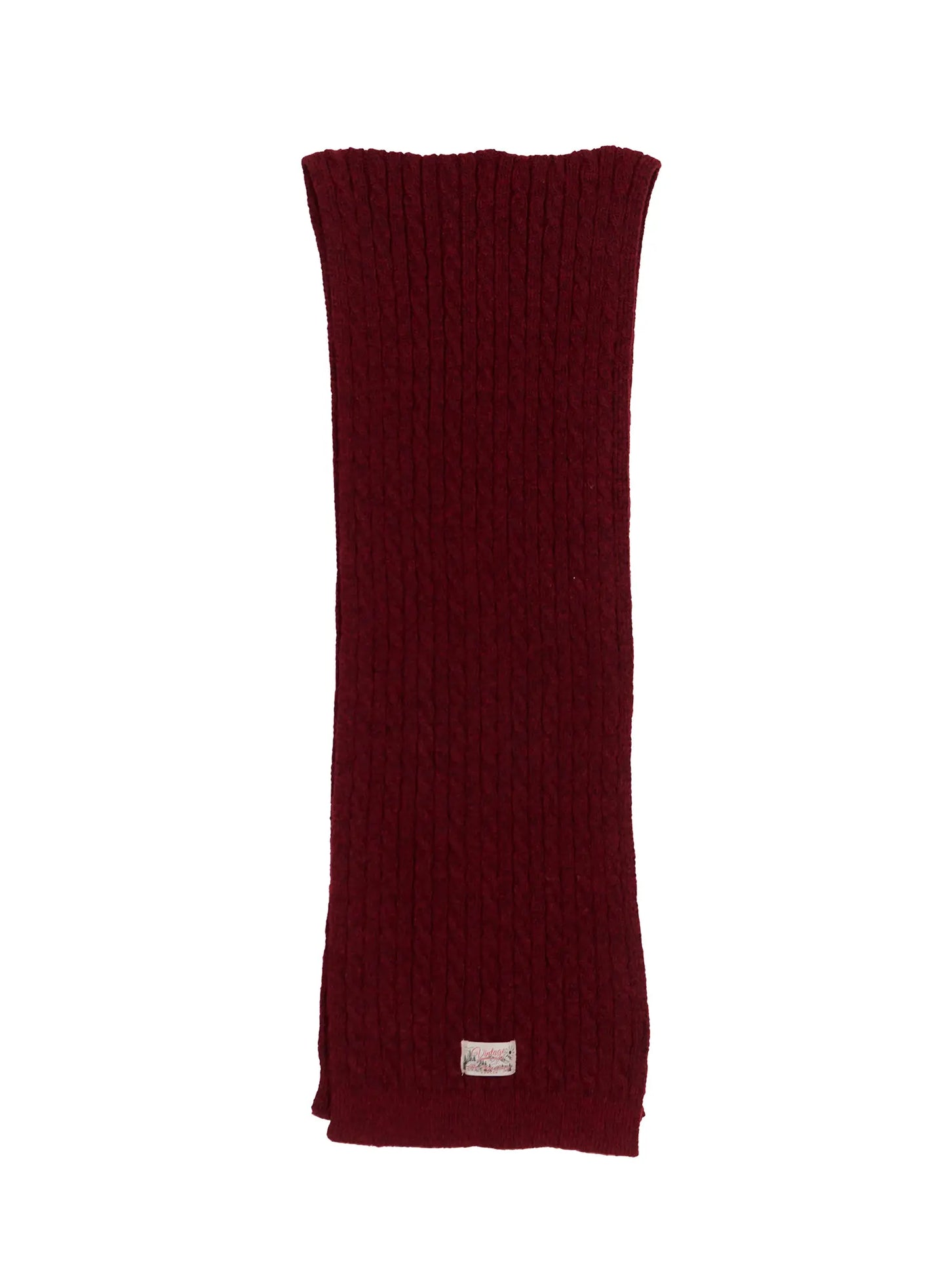 Classic Cable Knit Scarf IN510
