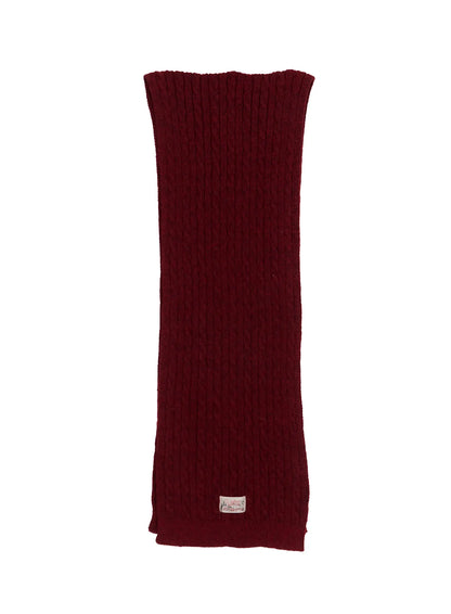 Classic Cable Knit Scarf IN510