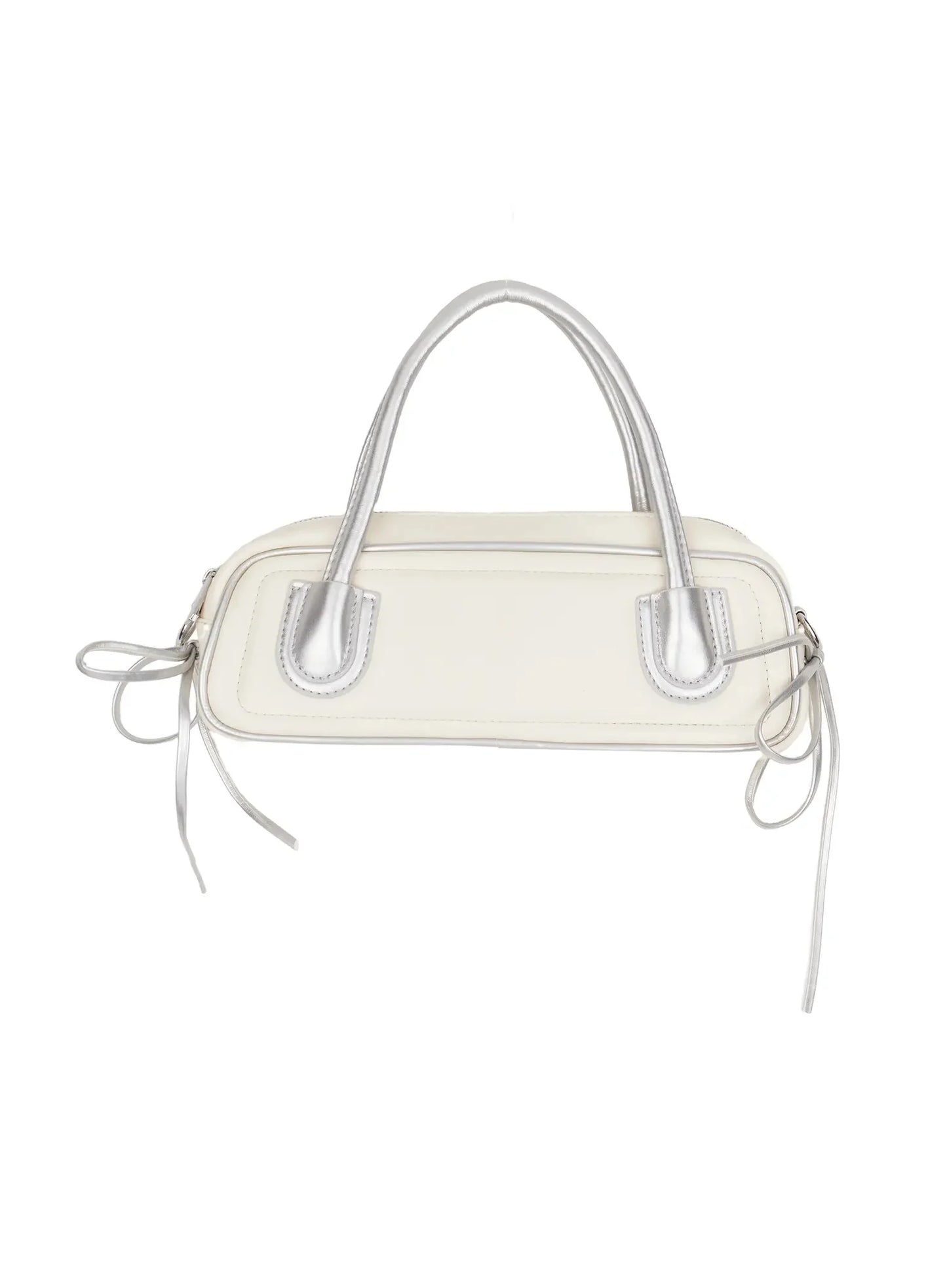 Bicolor Contrast Square Tote Bag IM530