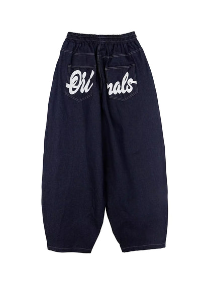 Ayra Graphic Baggy Jeans IO516