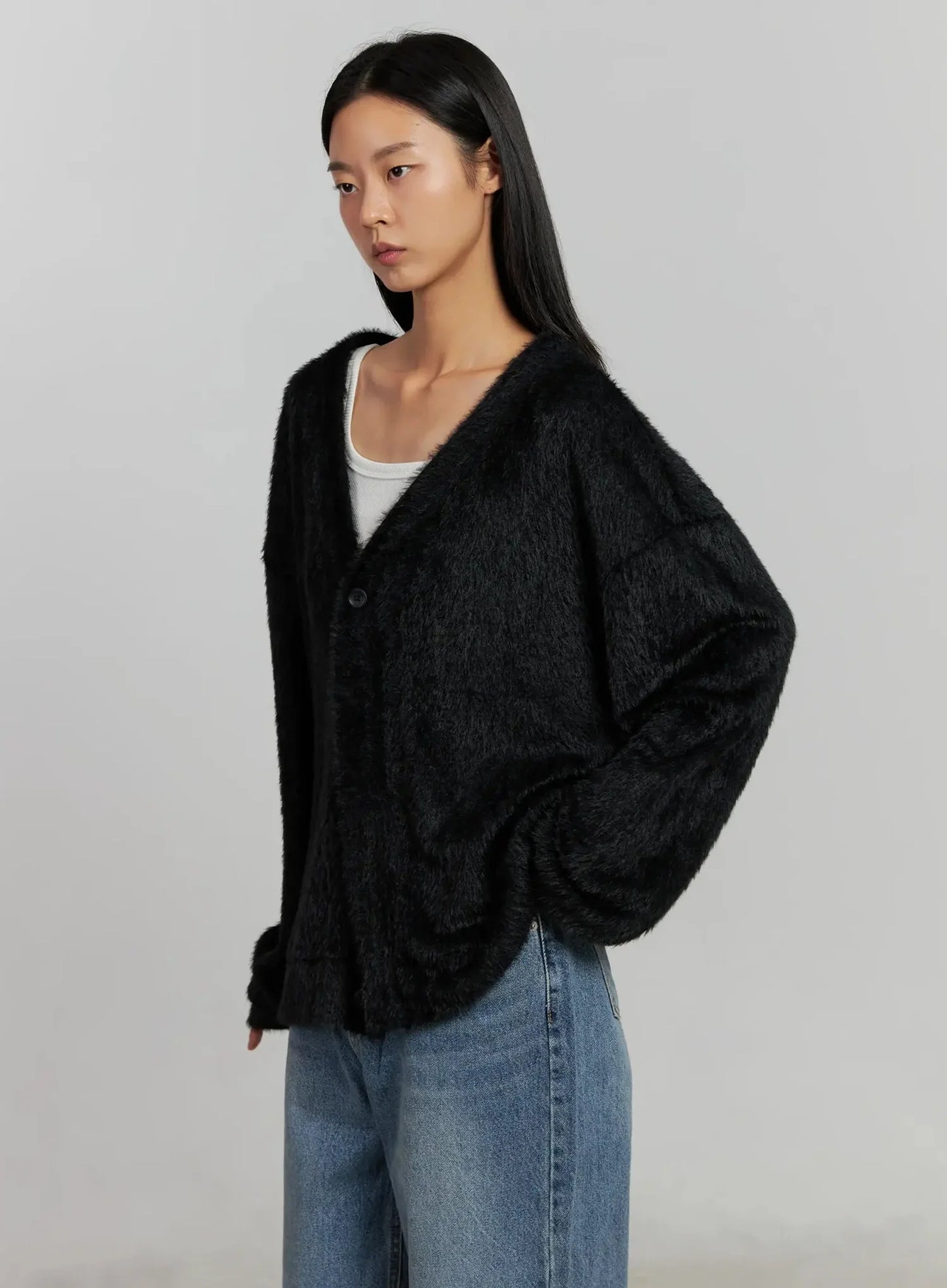 Alpaca Knit Cardigan IJ505