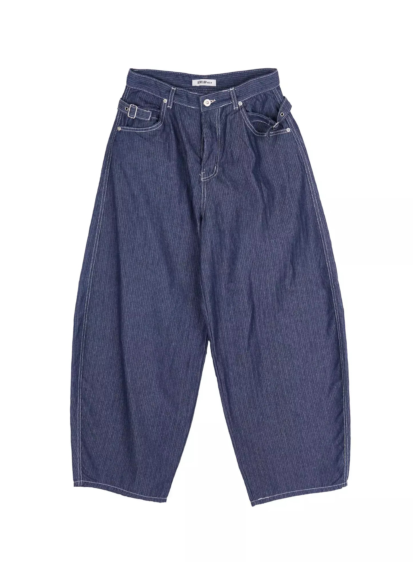 Casual Baggy Stripe Pants IU518