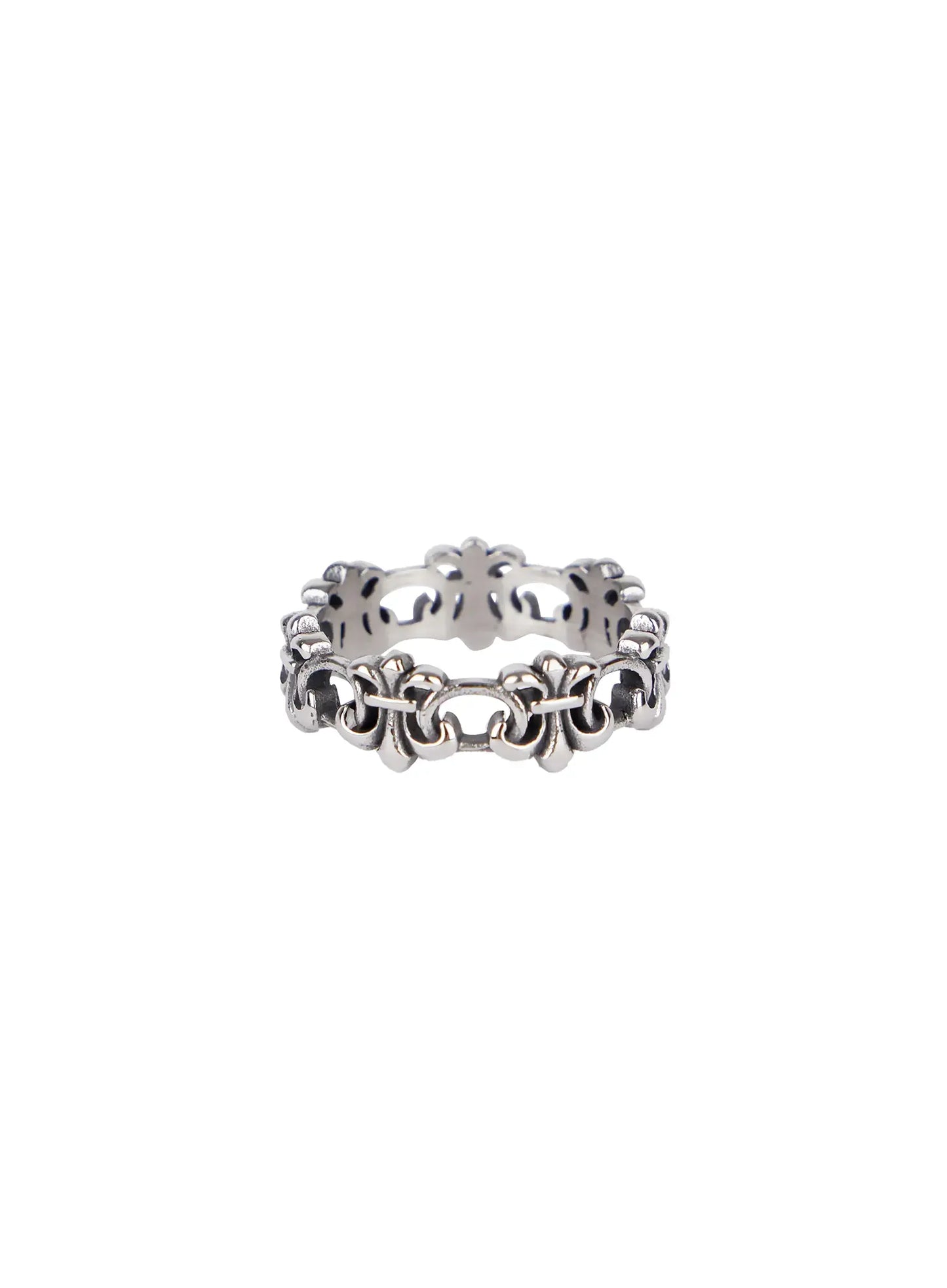 Bold Cross Pattern Ring ID524