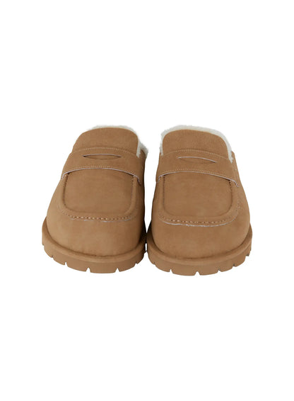 Casual Faux-Mule Slip Loafers ID515