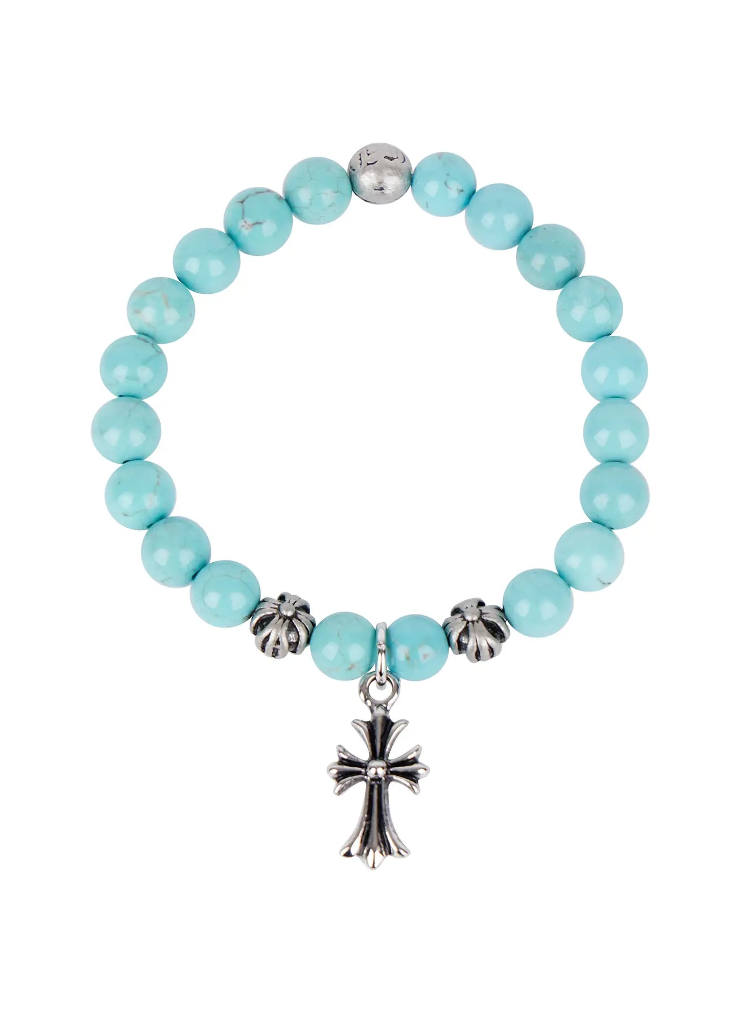 Beaded Dangly Pendant Bracelet IO523