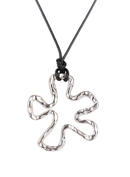 Bold Floral Pendant Necklace ID524