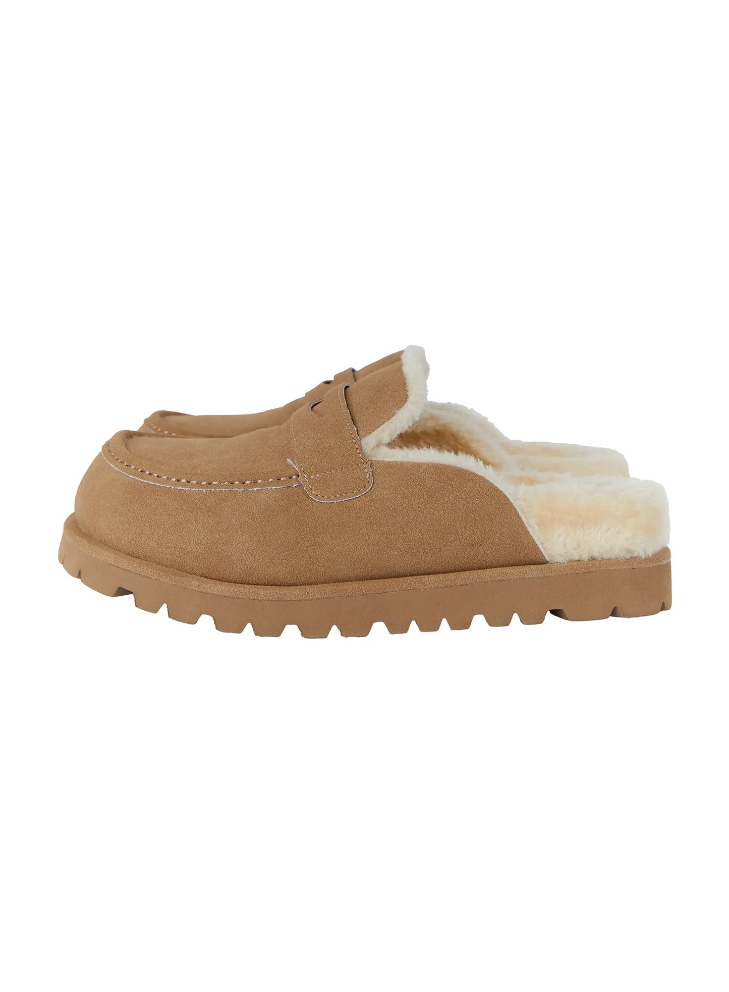 Casual Faux-Mule Slip Loafers ID515