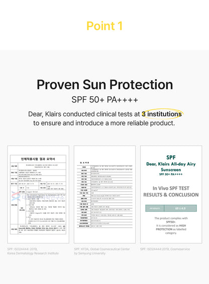 All-day Airy Sunscreen Duo Set (50g*2ea)