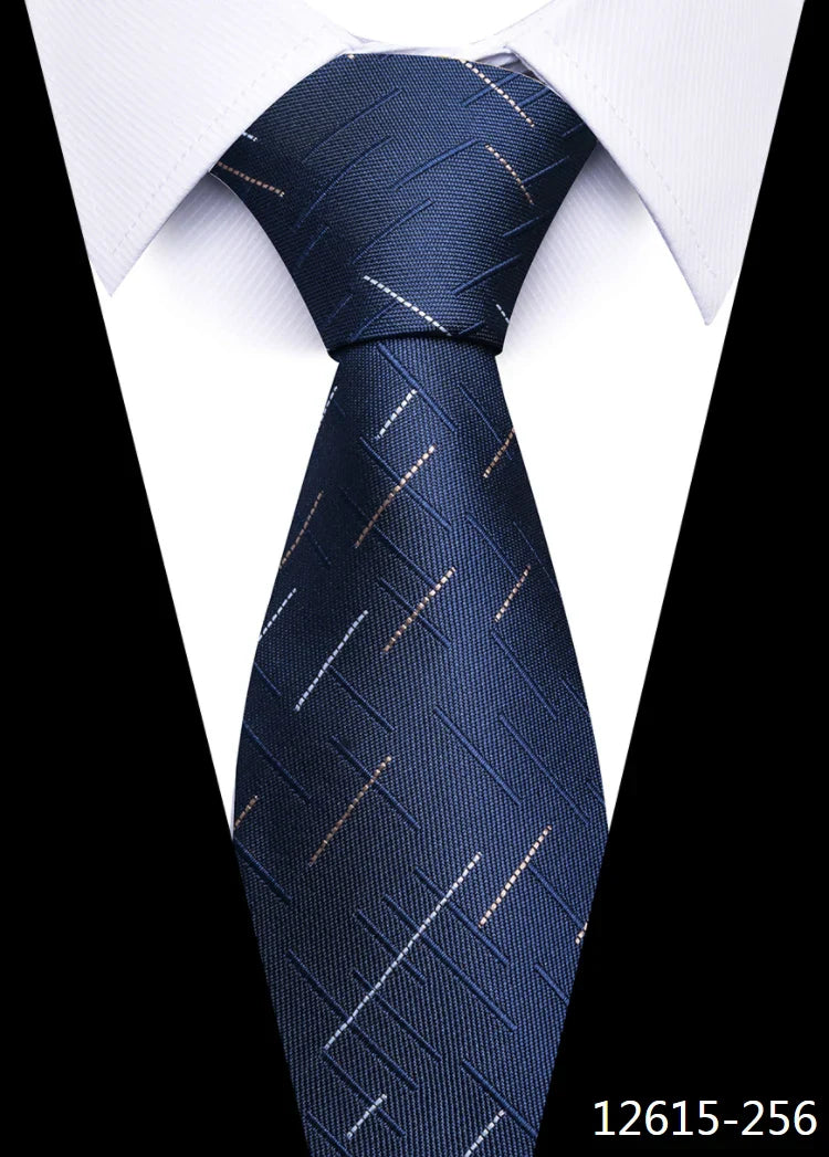 Many Color Newest style  Dropshipping Necktie Man Dark Blue Wedding Accessories Dot Performance Tie Men Necktie Cravat