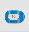 teleties small flat round clip
