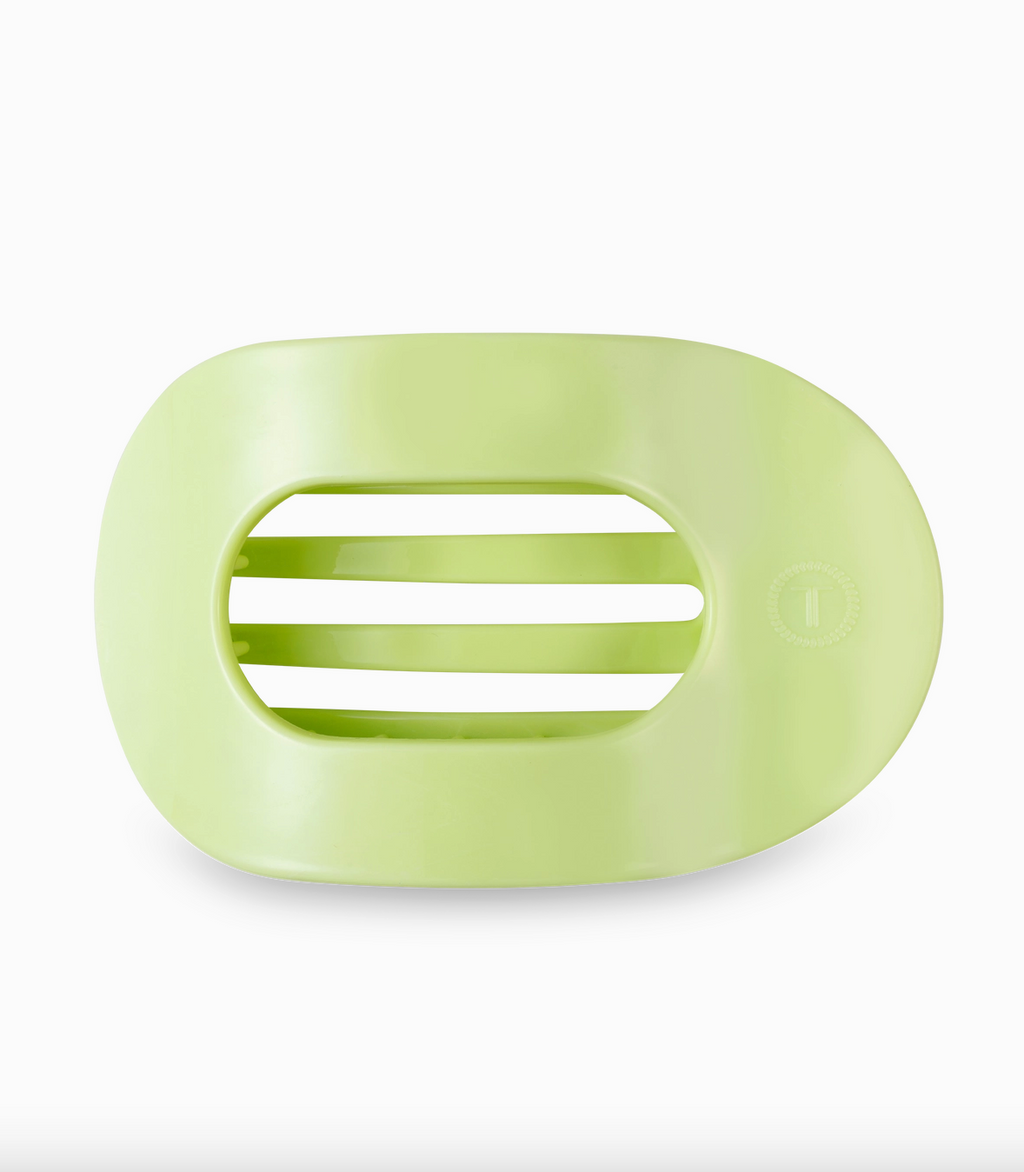 teleties large flat round clip