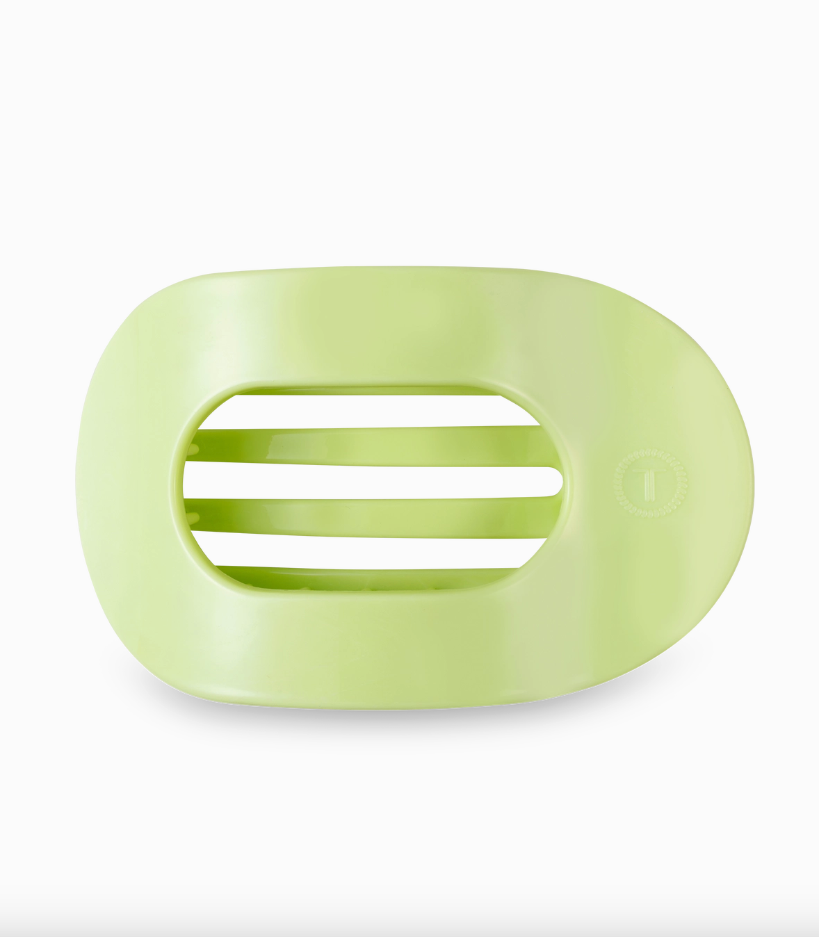 teleties large flat round clip