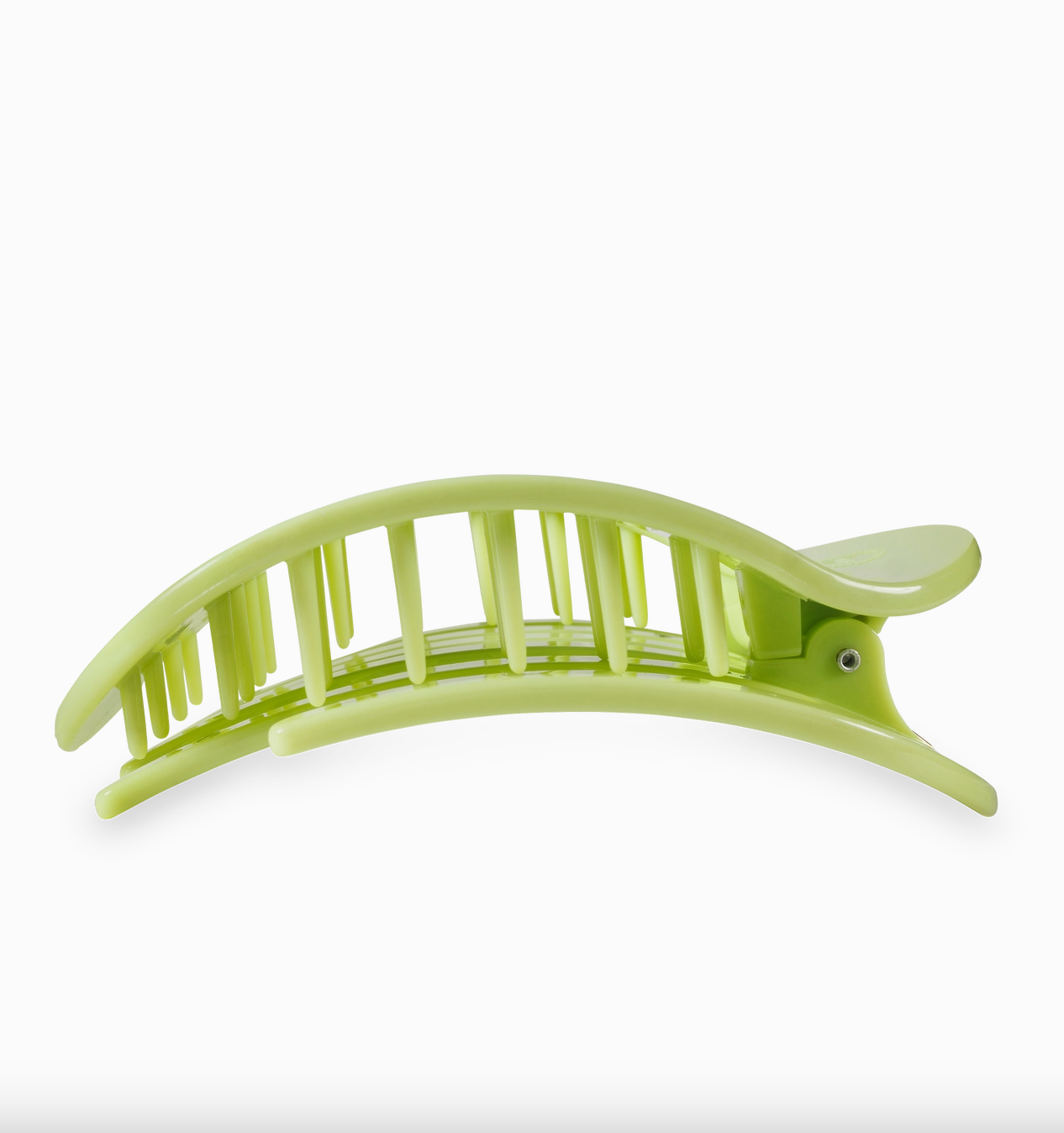 teleties large flat round clip