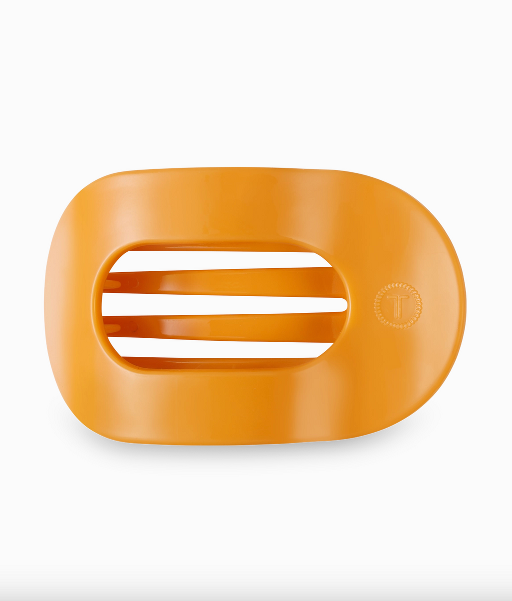 teleties large flat round clip