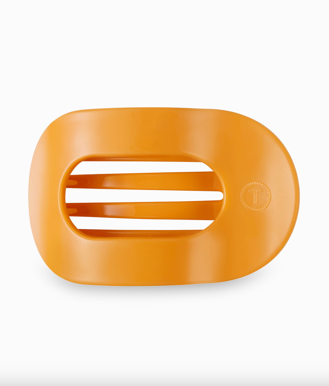 teleties large flat round clip