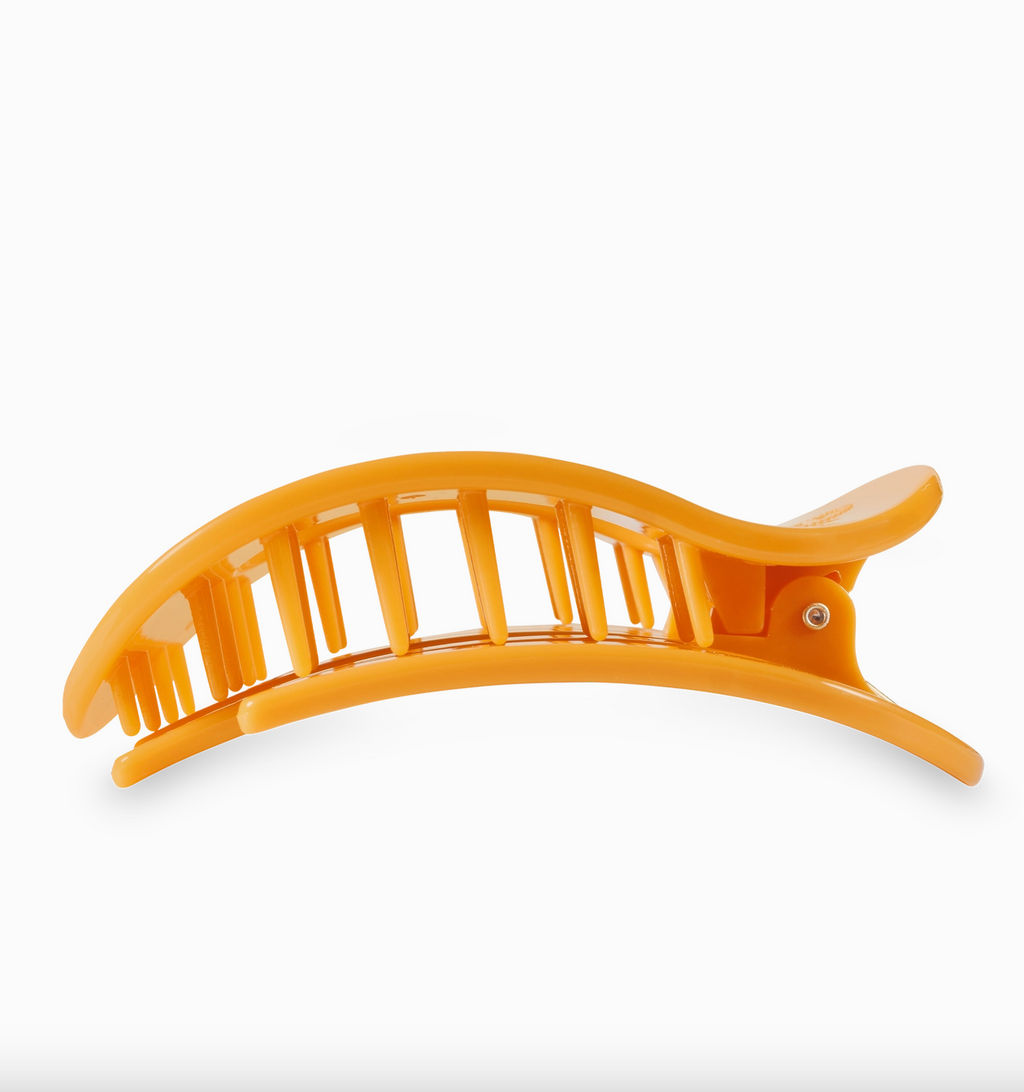 teleties large flat round clip