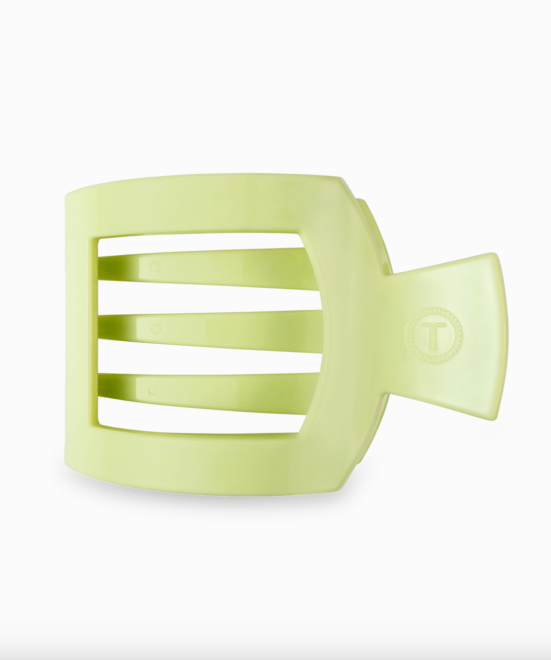 teleties large flat square clip