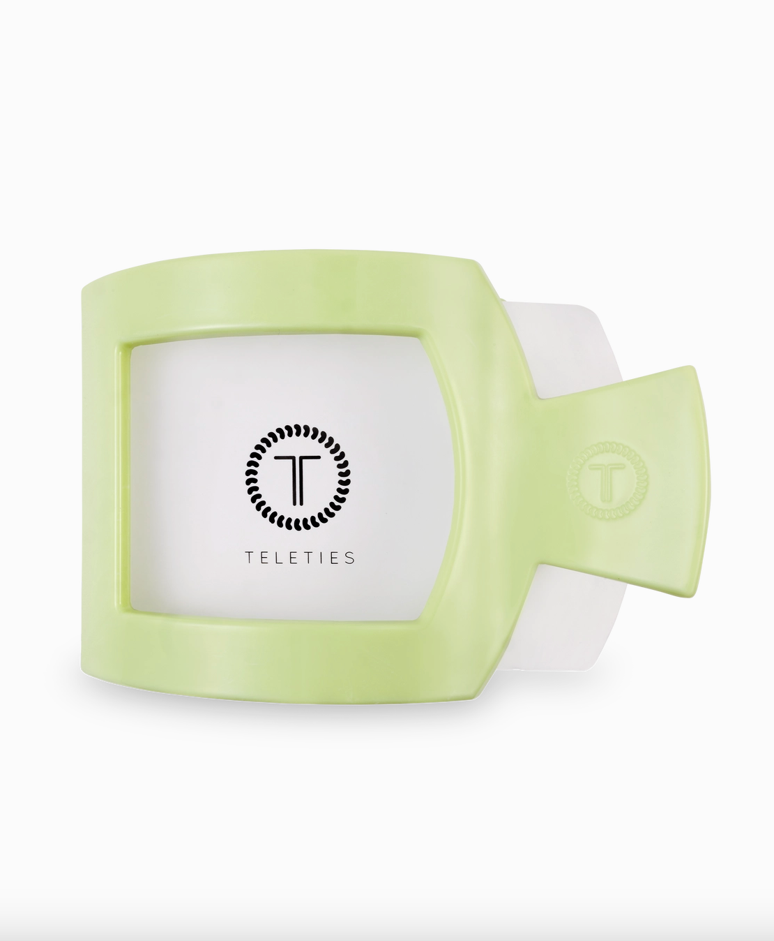 teleties large flat square clip