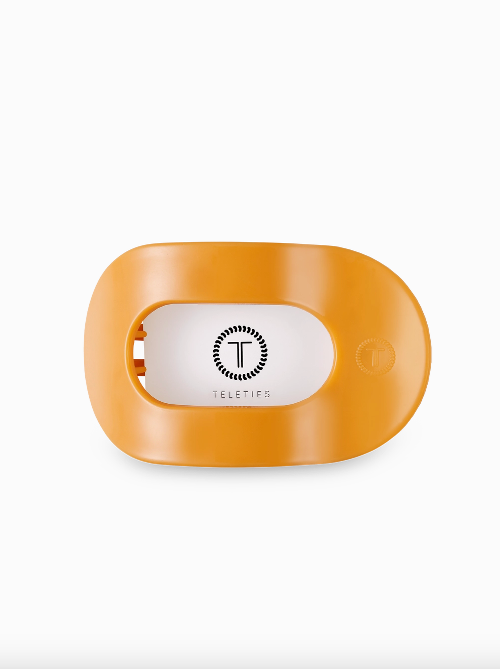 teleties small flat round clip