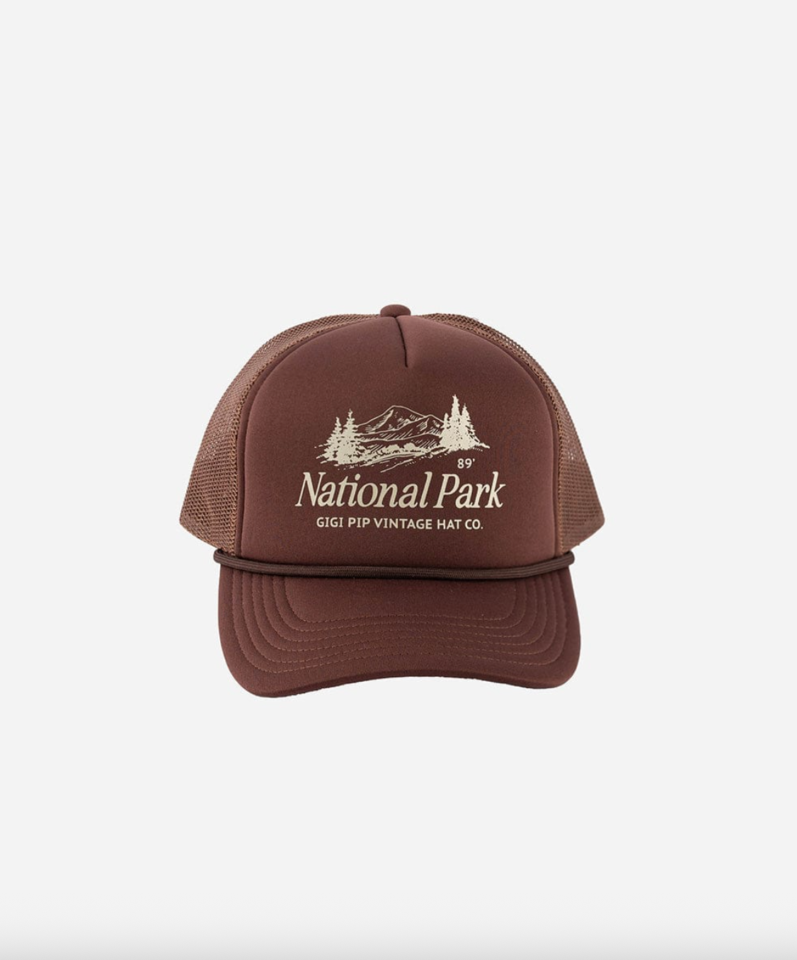 national park foam trucker hat