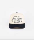 athletics club vintage trucker