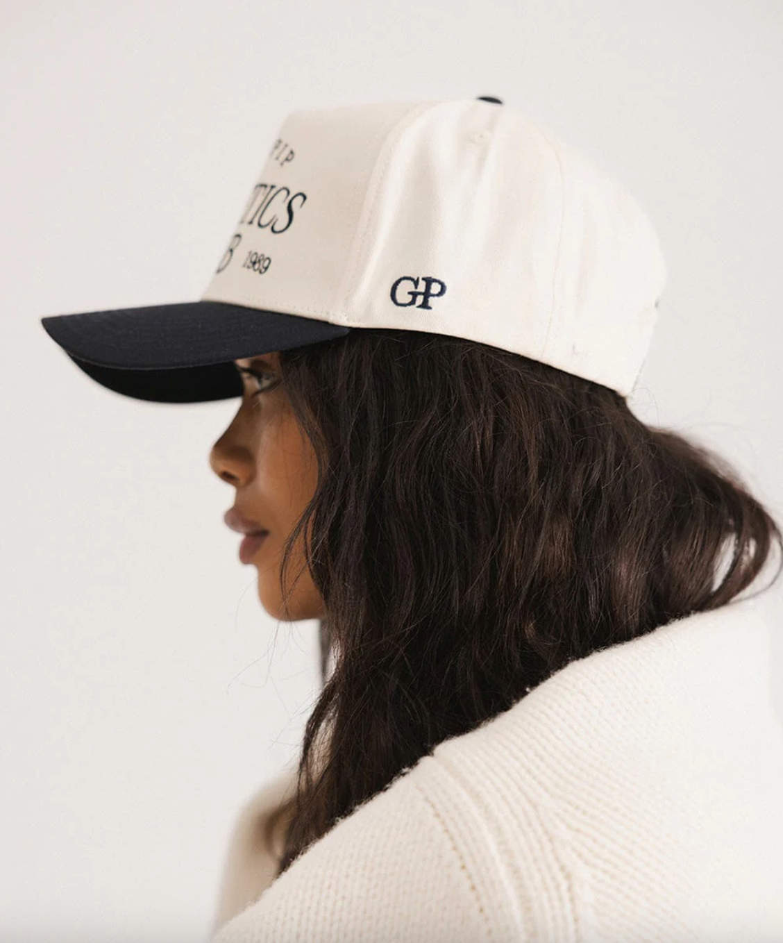 athletics club vintage trucker