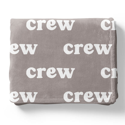 Pastel Neutrals Personalized Color Blanket