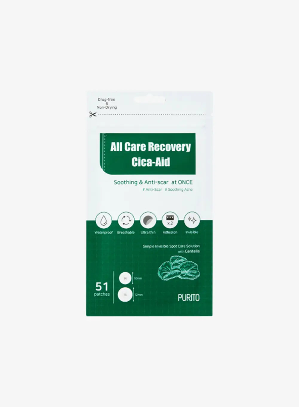 All Care Recovery Cica-Aid (51 patches)