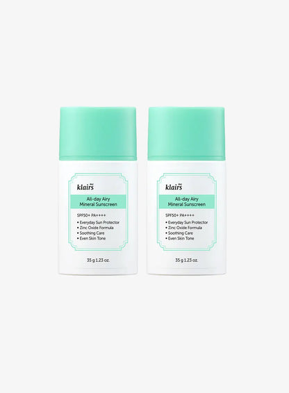 All-day Airy Mineral Sunscreen 1+1 Special set (35g * 2ea)