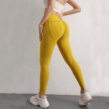 High Waist Yoga Leggings with Pockets