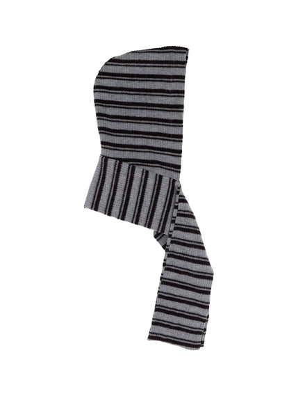 Casual Striped Hooded Muffler CJ512