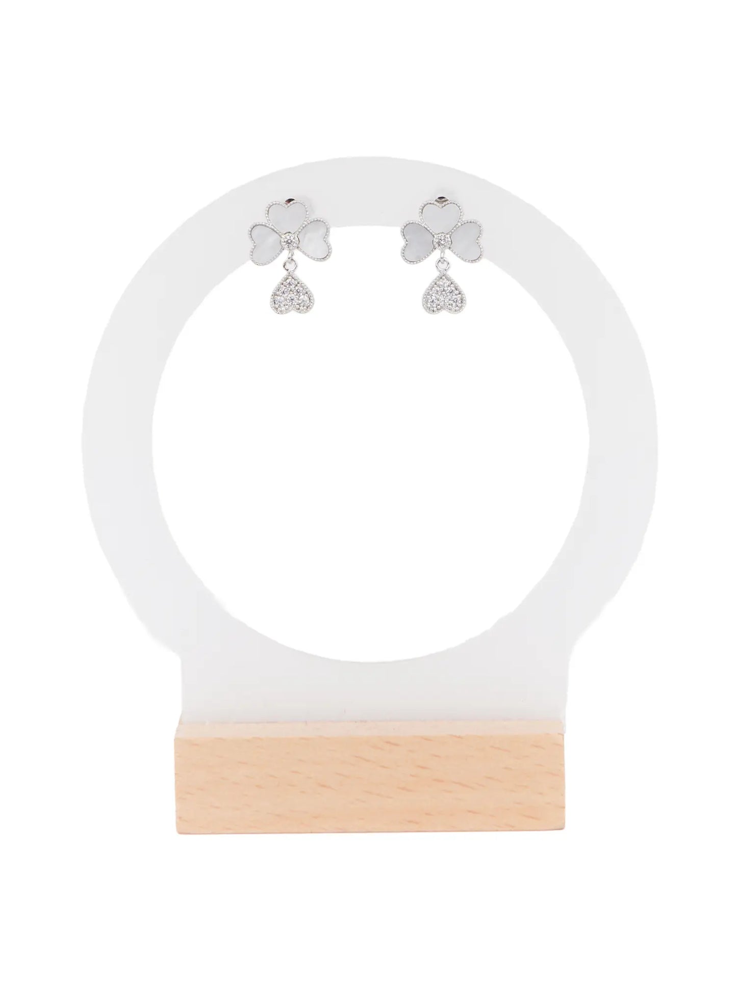 Clover Drop Earrings F502