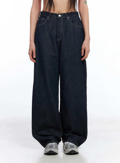 Amayah No-Fade Wide Leg Jeans CF504