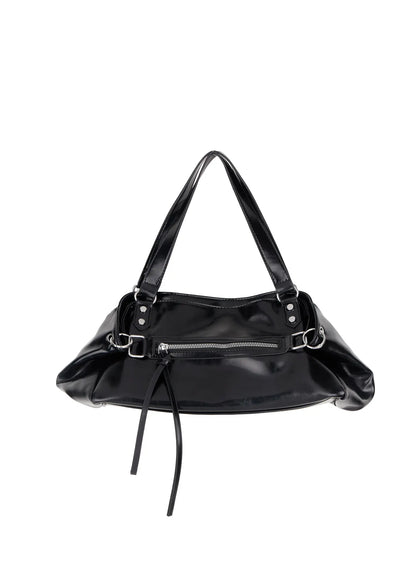 Chic Vegan Leather Shoulder Bag CM526