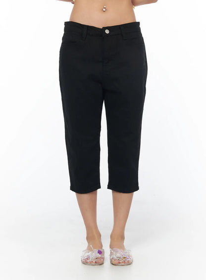Casual Capri Cotton Pants CU501