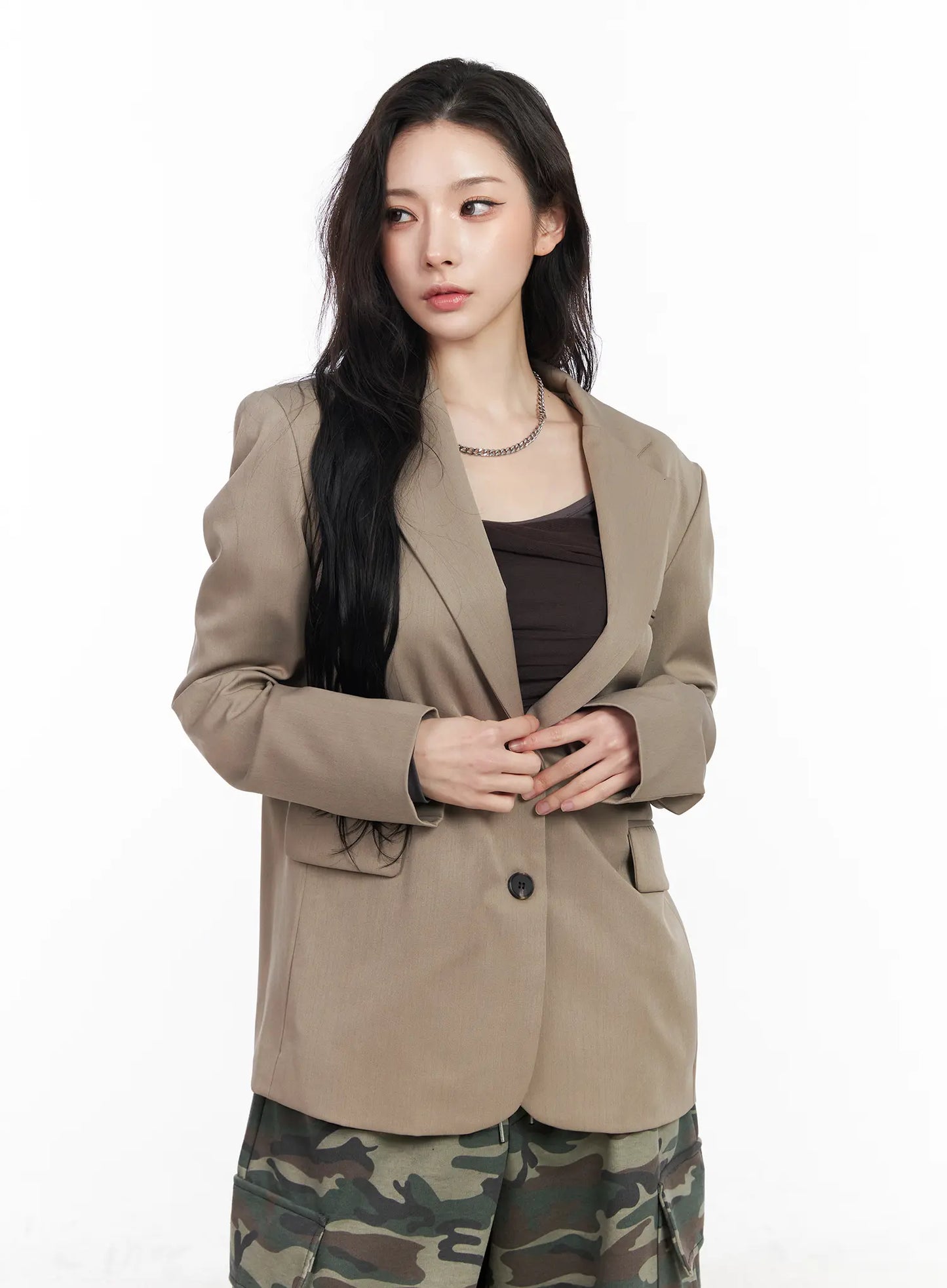 Casual Oversized Blazer CM518