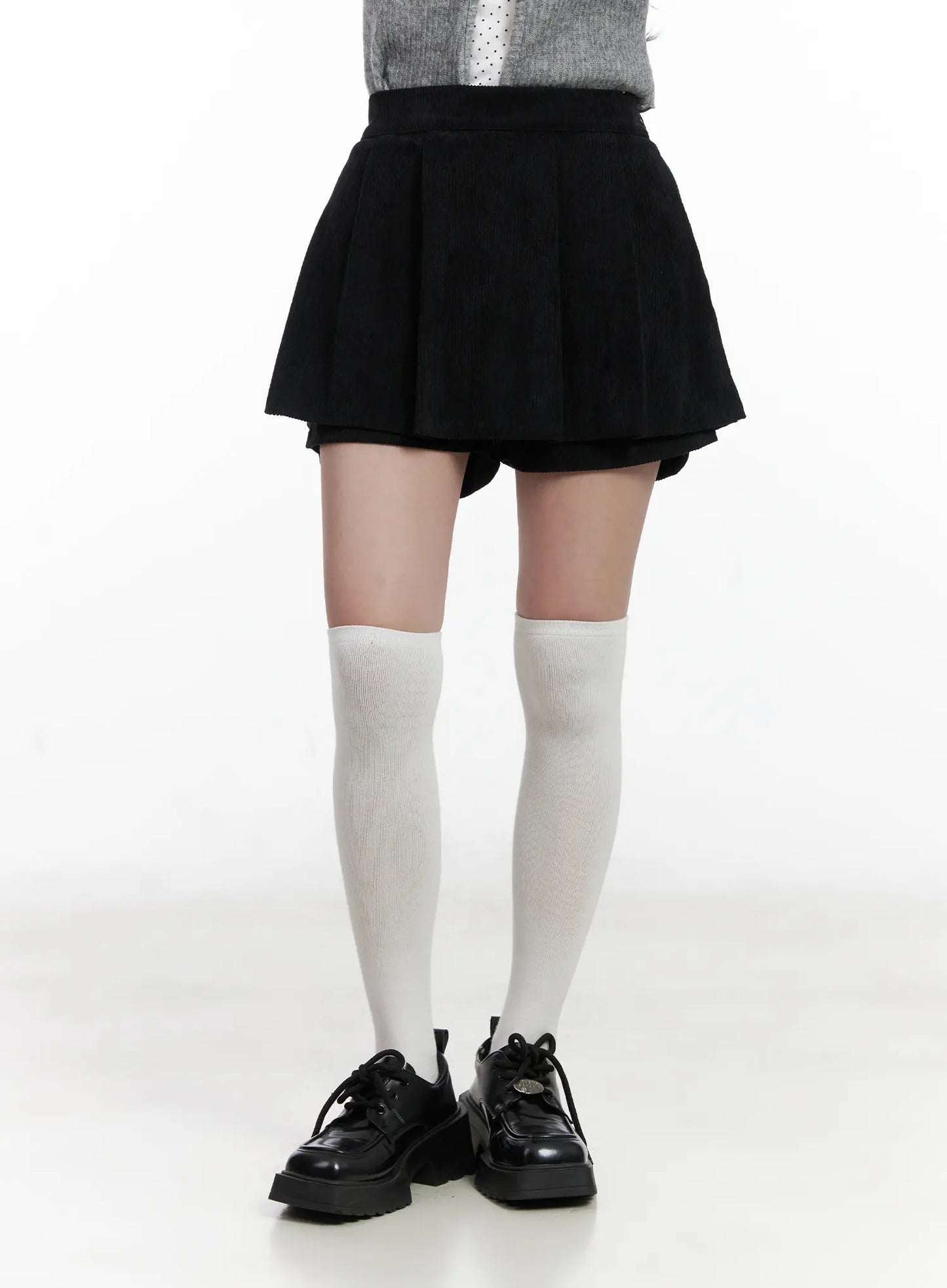 Classic Pleated Mini Skirt CN527