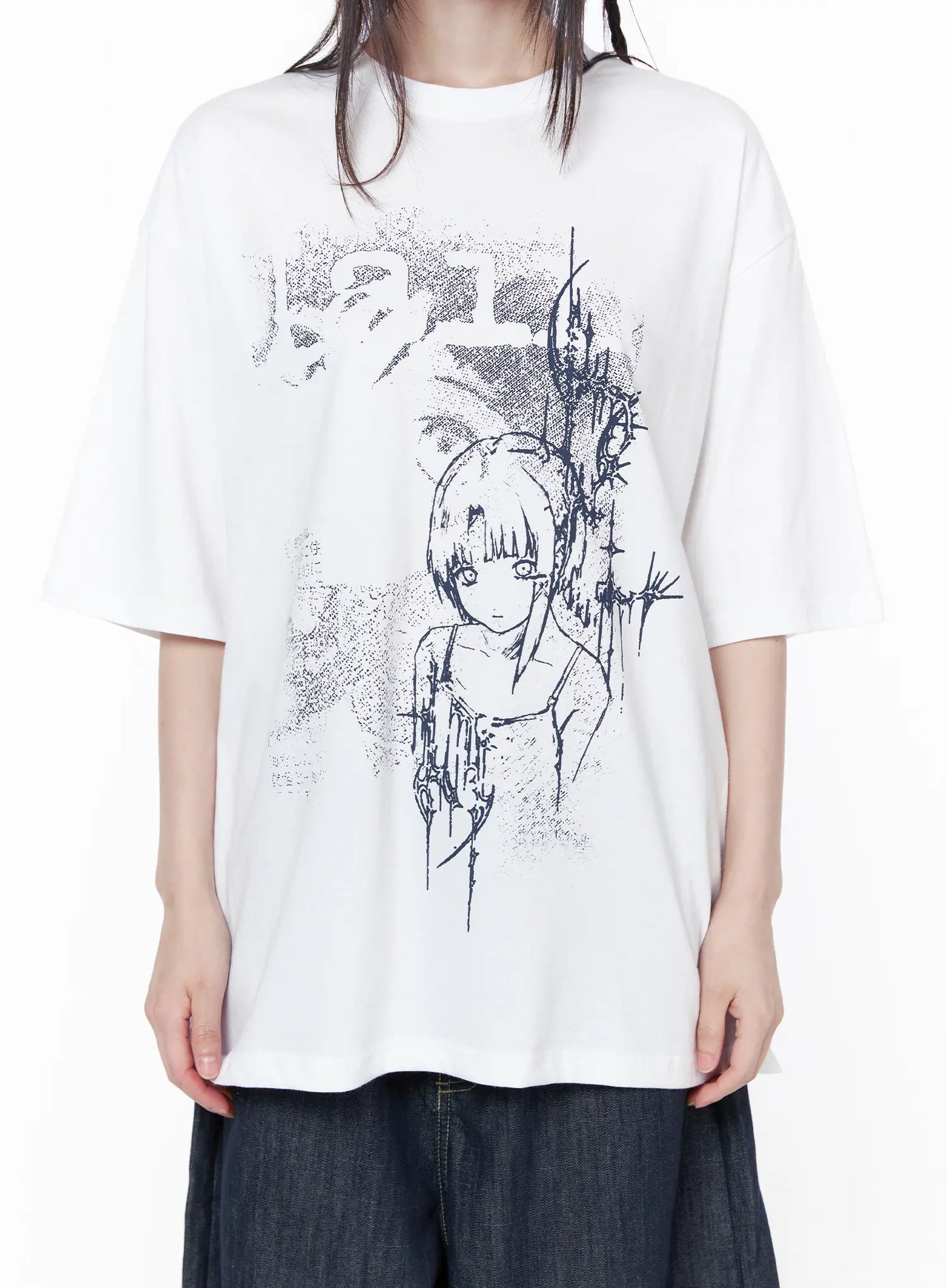 Casual Graphic Short Sleeve Top CU519