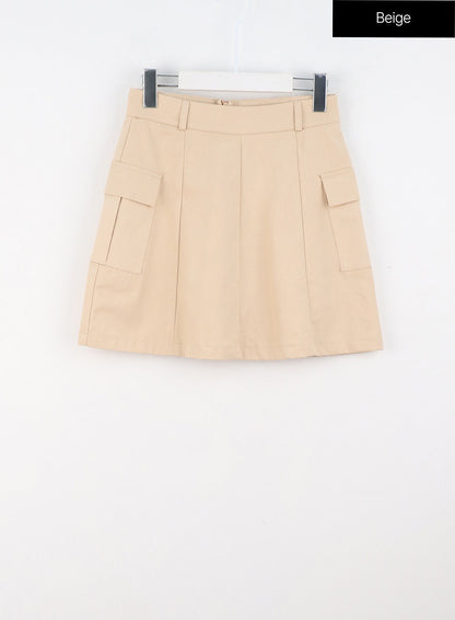 Cargo Mini Skirt OS302