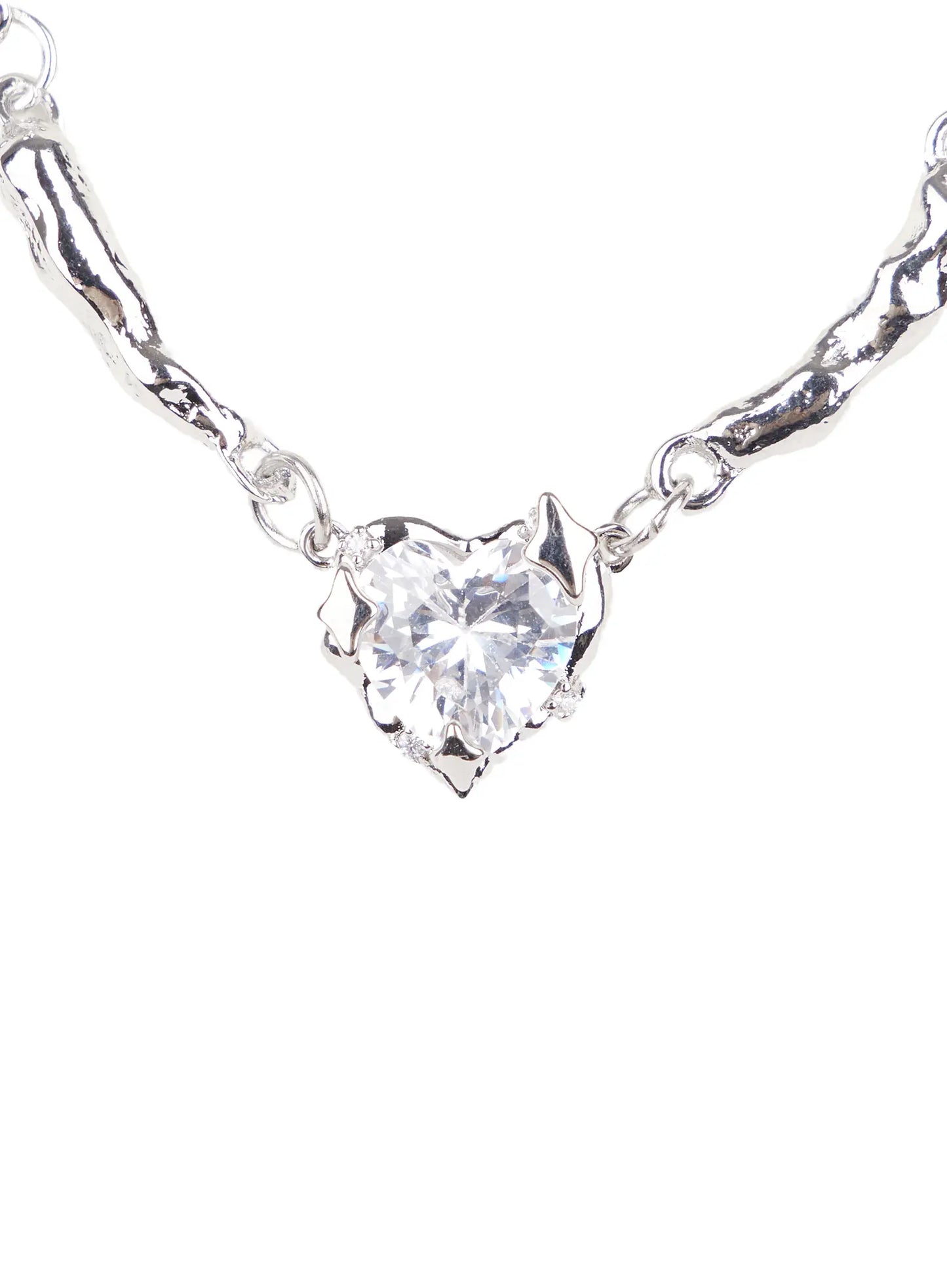 Bold Heart Necklace CJ523
