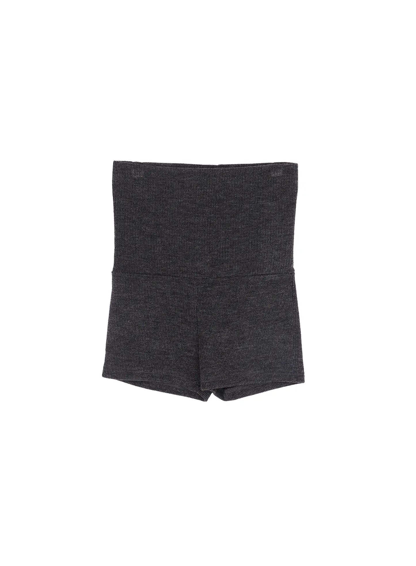 Basic Foldover High-Waisted Shorts CM513